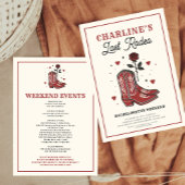 Invitation Fin de semaine du dernier Rodeo Bachelorette