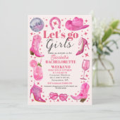 Invitation Fin de semaine du Dernier Rodeo Bachelorette Party (Debout devant)