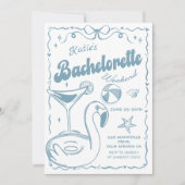 Invitation Fin de semaine du Dernier toast de plage (Devant)