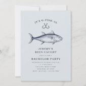 Invitation Fin de semaine du voyage de pêche de la fête de ba (Devant)