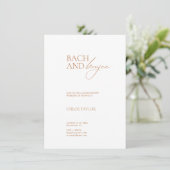 Invitation Fin de semaine Elegant Bach et Boujee Bachelorette (Debout devant)