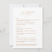 Invitation Fin de semaine Elegant Bach et Boujee Bachelorette (Dos)