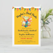 Invitation Fin de semaine Fiesta Mexicaine à thème Bacheloret (Debout devant)