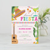 Invitation Fin de semaine Fiesta Mexicaine Vibrant Bacheloret (Debout devant)