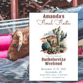 Invitation Fin de semaine Fiesta Scottsdale Bachelorette