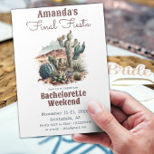Invitation Fin de semaine Fiesta Scottsdale Bachelorette