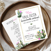 Invitation Final Fiesta Bachelorette Weekend