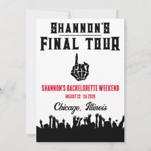Invitation Final Tour, Festival de musique Bachelorette Week-