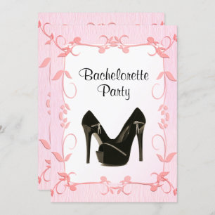 Invitation finale de Fling Pink Bachelorette Party