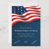 Invitation finale de la Coupe du monde des femmes (Devant)