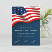 Invitation finale de la Coupe du monde des femmes (Debout devant)