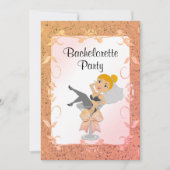 Invitation finale du Fling Bachelorette Party (Devant)