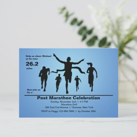 Invitation finale du marathon (Debout devant)