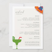 Invitation finale Fiesta Bachelorette Party (Dos)