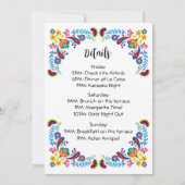 Invitation finale Fiesta Bachelorette Party (Dos)