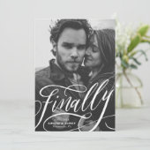 Invitation Finalement Postponed Covid Photo Enregistrer la da (Debout devant)