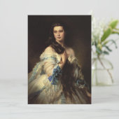 Invitation fine art mme barbe de rimsky (Debout devant)