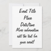 Invitation fine art mme barbe de rimsky (Dos)