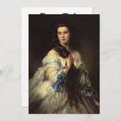 Invitation fine art mme barbe de rimsky (Devant / Derrière)