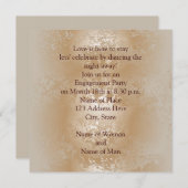 Invitation Finition perle (Devant / Derrière)