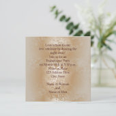 Invitation Finition perle (Debout devant)