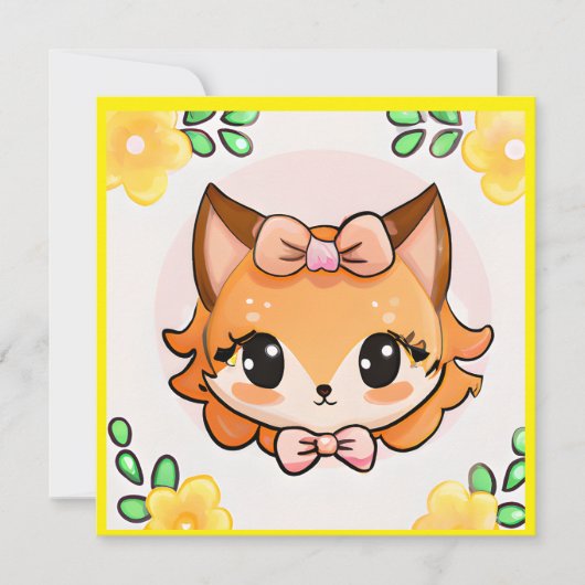 Invitation Fiona Fox (Devant)