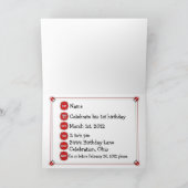 Invitation Fire Chief Car Fête Invite (Intérieur)