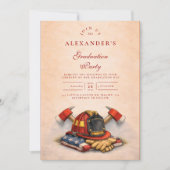 Invitation Firefighter Career Milestone (Devant)