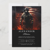 Invitation Firefighter Class of 2026 Graduation (Devant)