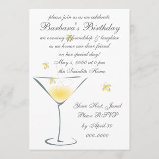 Invitation Firefly Martini