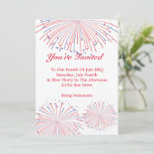 Invitation Fireworks (Debout devant)