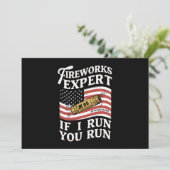 Invitation Fireworks Expert Si J'Exécute Vous Exécutez 4 juil (Debout devant)