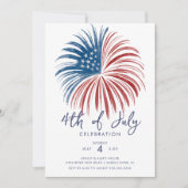 Invitation Fireworks Extravaganza 4 juillet (Devant)