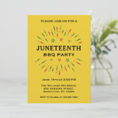 Invitation Fireworks Jaune Rouge Vert Noir Jaune 1 BBQ (Debout devant)