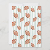 Invitation First Down Birthday Evite, Editable Football Invit (Dos)