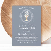 Invitation First Holy Communion boy