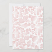 Invitation First Rodeo 1st Birthday Dusty Pink (Dos)