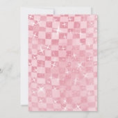 Invitation First Rodeo 1st Birthday Pink Boho Wild West (Dos)