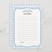 Invitation First Rodeo 1st Birthday Time Capsule Cards (Devant / Derrière)