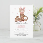 Invitation First Rodeo Birthday (Debout devant)