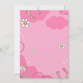 Invitation First Rodeo Birthday Girl Pink and white (Dos)