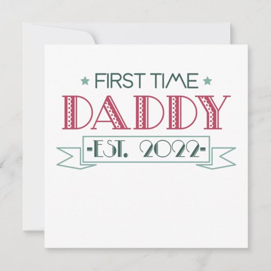 Invitation First Time Dad 2022 (Devant)