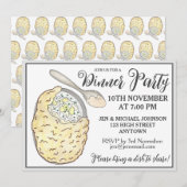 Invitation Fisherman's Fish Pie UK British Pub Food Cuisine (Devant / Derrière)