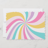 Invitation Five est une Vibe Super Anniversaire Photo Invitat (Dos)