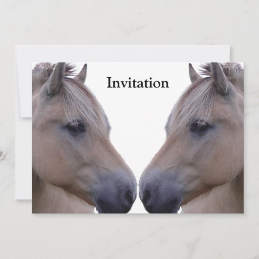 Invitation Fjord norvégien (Devant)