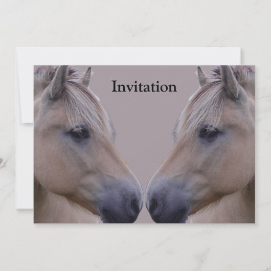 Invitation Fjord norvégien (Devant)