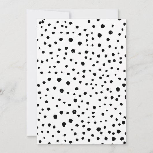 Invitation Flamant rose et requin (Dos)