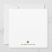 Invitation Flamant rose & Palm Garden Party (Dos)