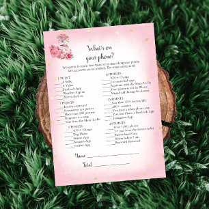 Invitation Flamant rose rose Ballerina Ce qui est sur votre j