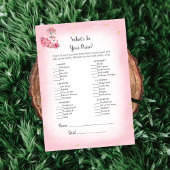Invitation Flamant rose rose Ballerina Qu'est-ce que dans vot